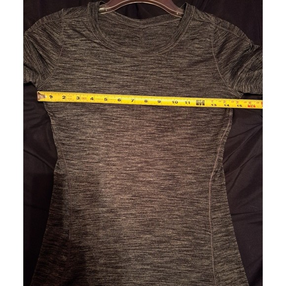 Lululemon Women Grey Long Sleeve Running Shirt Semi Sheer Small? - Picture 8 of 9